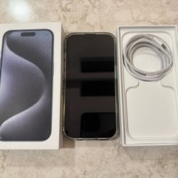 Excellent Condition Iphone 15 Pro 128GB Unlocked