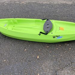 Lifetime Wave 60 Youth Kayak 130lb Limit - Lime Green