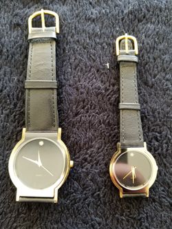 2 quartz watches his and hers  