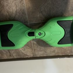 Hover Board Rebel 1 Green Needs A Charger Used And Have Scrapes On Bottom 