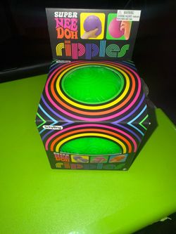 Super NeeDoh Ripples Squeeze Toy Assorted Colors Fun Stress Relief Fidget Ball $40 Each