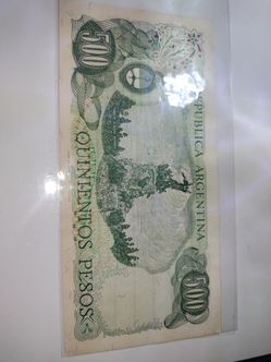 Billete De Argentina