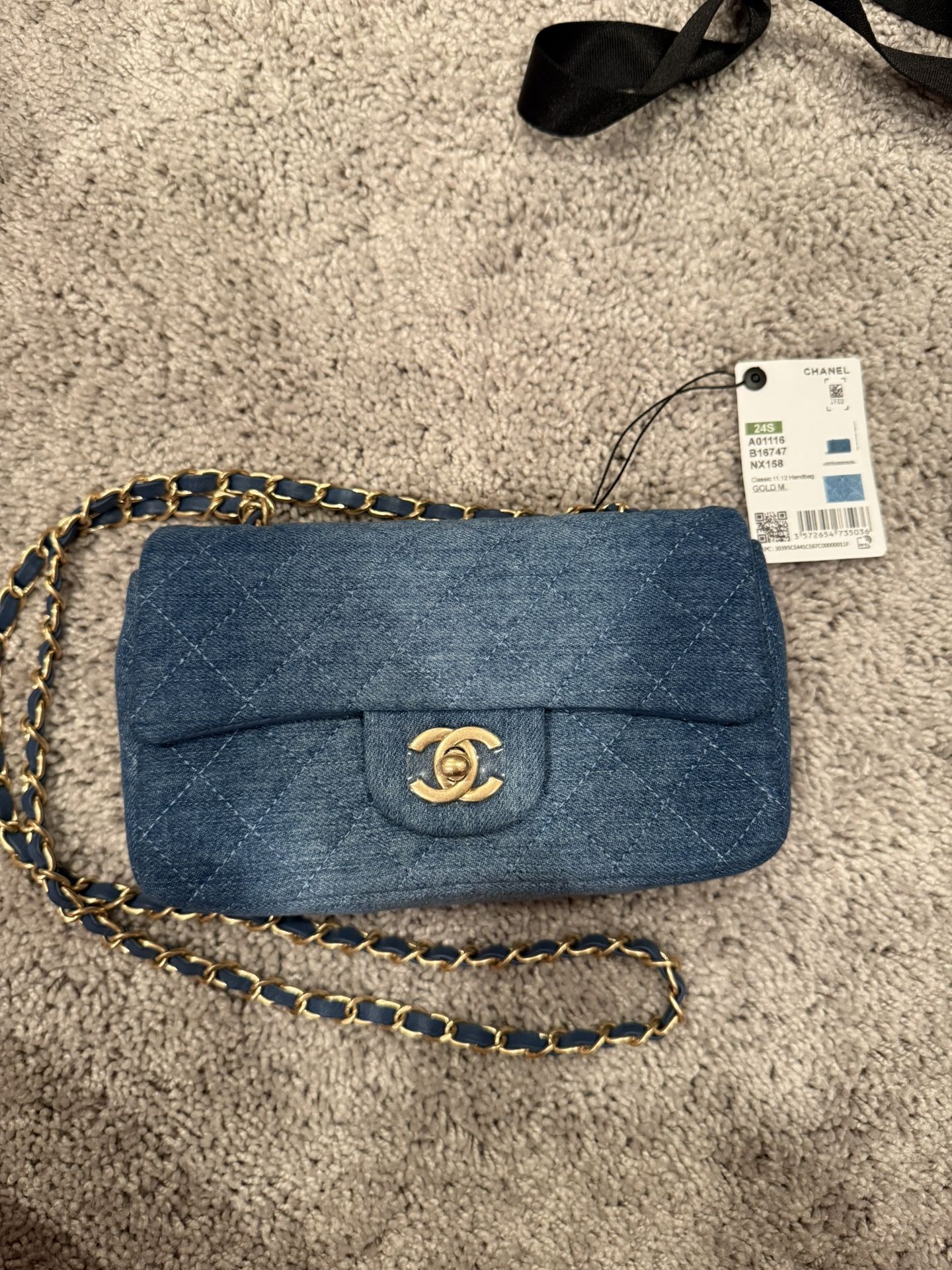 Chanel Denim Flip Bag (20cm)