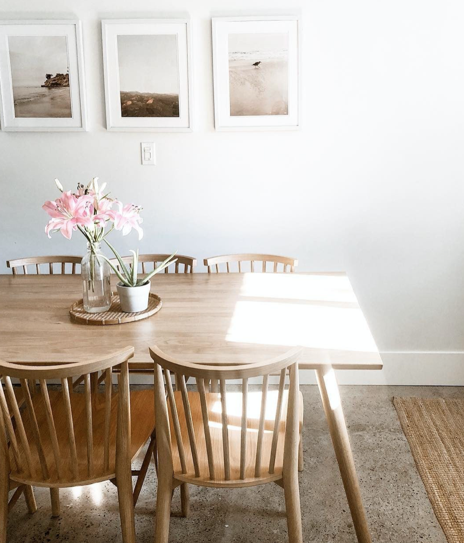 Article Furniture Seno Oak Dining Table for 6 | Mid-Century Modern