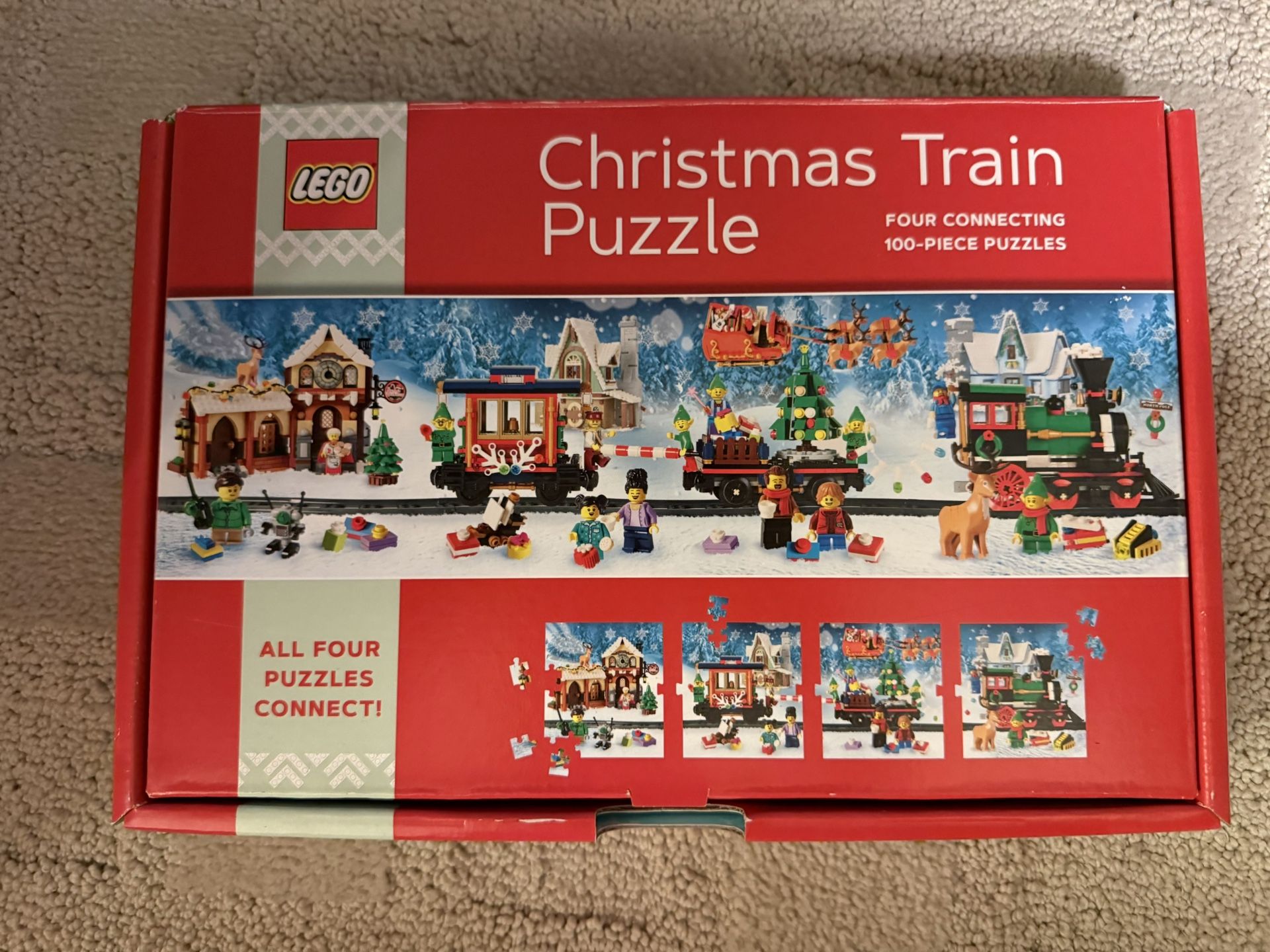 Lego Christmas Puzzle