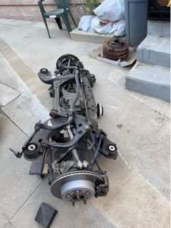 Chrysler 300S 5.7 Front Rear Complete Suspension Cradle Shocks Control Arms Calipers Rotors