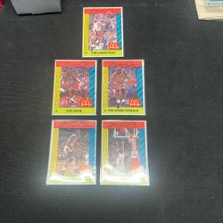 Micheal Jordan McDonald Trading Cards