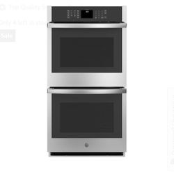 GE JK5500SFSS 27" Built-In Double Convection Wall Oven In Stainless Steel 