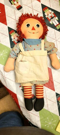 '60s Vintage Raggedy Ann Doll by Knickerbocker 