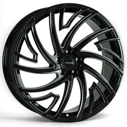 🔥 22X8 WENC103-3915 GLOSS BLACK / MILLING WENC103-3915 WENC103-3915 ONLY 9 IN STOCK Wheels 🔥