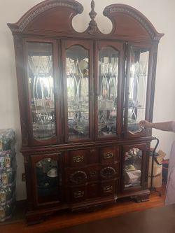 Antique display cabinet