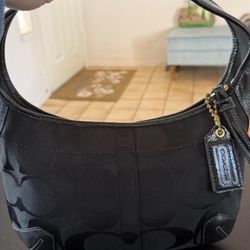 Y2K Coach Ergo Signature Canvas Hobo Bag 