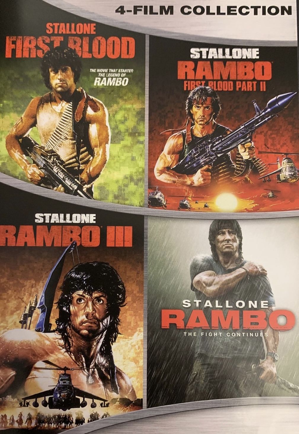 RAMBO 4-Movie Pack (DVD)