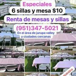 Mesas Para Fiestas