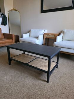 Black coffee table