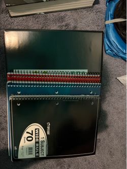 Note books/binder