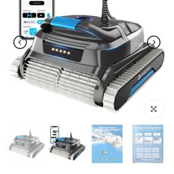 WYBOT L1 High-end Corded Robotic Pool Cleaner Whit App Control 