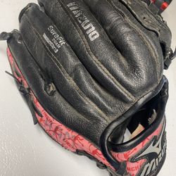 Mizuno Kids 10 Inch  Glove  Baseball Softball 