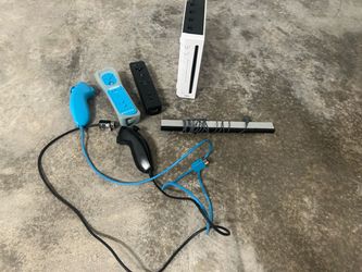 Wii set with games