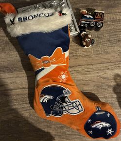 Broncos Christmas Set Of 3