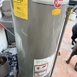50 Gallon Rheem Gas Water Heater 