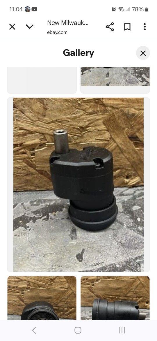 Milwaukee Off Set Drill Attachment Used