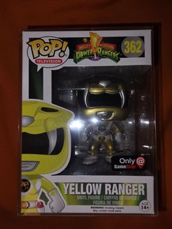 Funko Pop Yellow Ranger #362 GameStop Exclusive