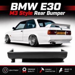 BMW E30 M3 Rear Bumper
