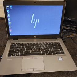 16GB. RAM  LapTop  💻  7Th. Generation  DDR4 💻  HP  ELITEBOOK  840 G4  🔌  Windows  11 🔌 Intel  i5 - DP, SD, USB-C, Work  Excellent  ✔️
