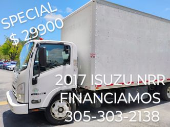 2017 ISUZU NRR BOX TRUCK 22' FT. LIFTGATE.