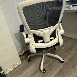 Ergonomic White Office Chair