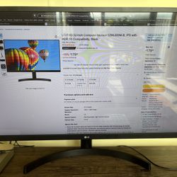 LG FHD 32-Inch Computer Monitor 