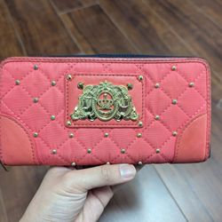 Juicy Couture Malibu Quilted & Studded Wallet