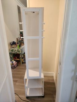 Full length mirror jewelry box
