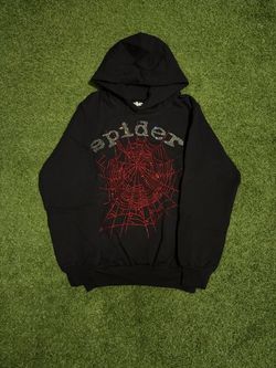 VVS Red Webstone Sp5der Hoodie
