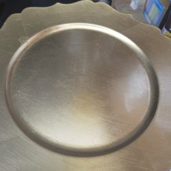 Gold Plastic Plates