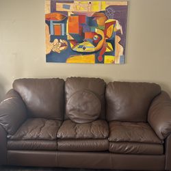 Leather Couch