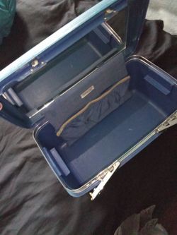 Samsonite Blue Suitcase