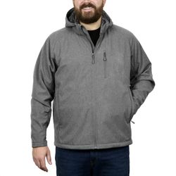 Kirkland Signature Men’s Water-Resistant Fleece Lined Softshell Jacket