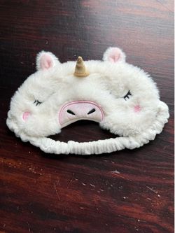FAO Schwarz Unicorn Dream Cozy Sleep Mask Eye Cover Toddler Child