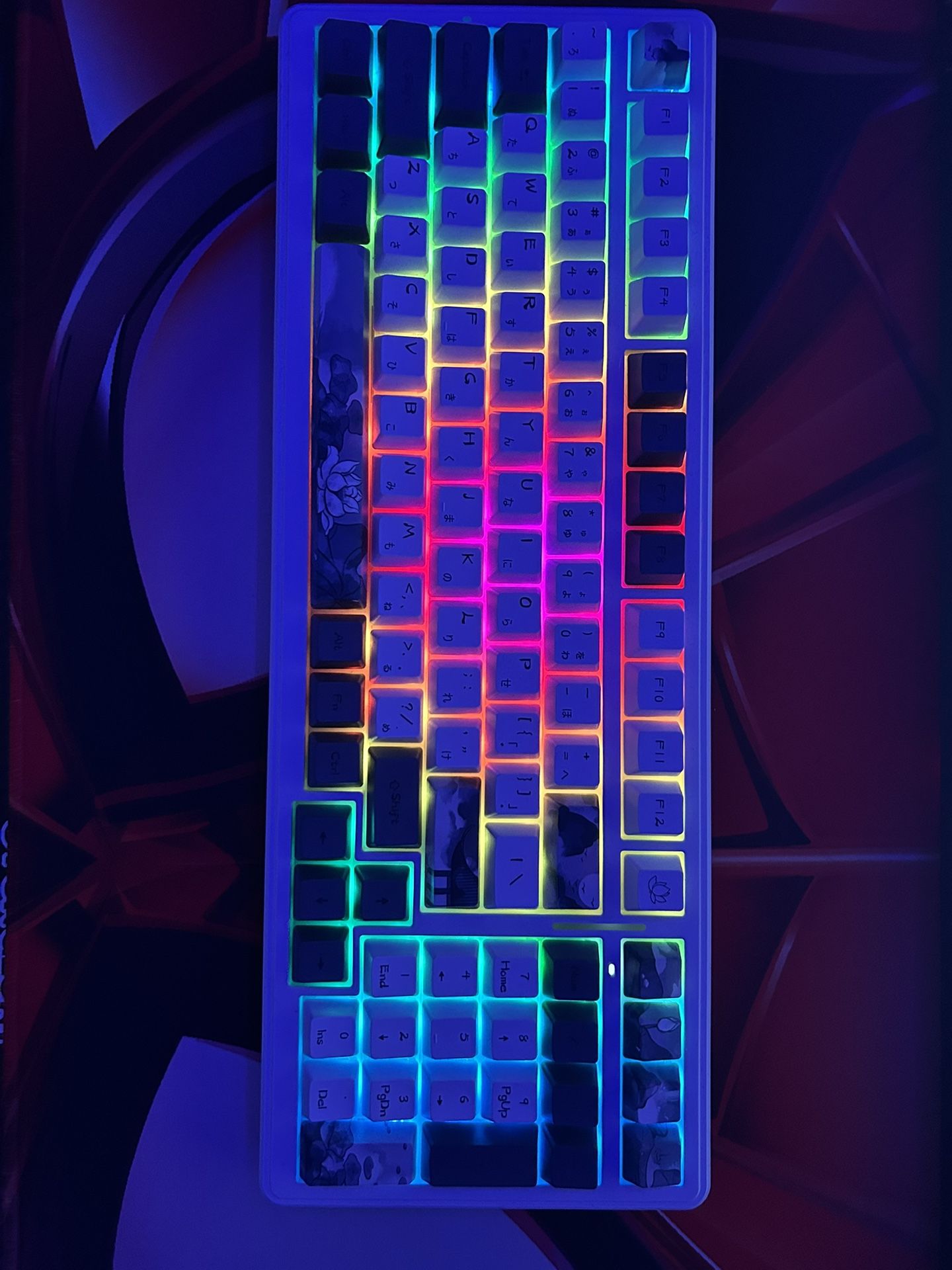 AULA F99 Keyboard w/ Extra Key Cap Set