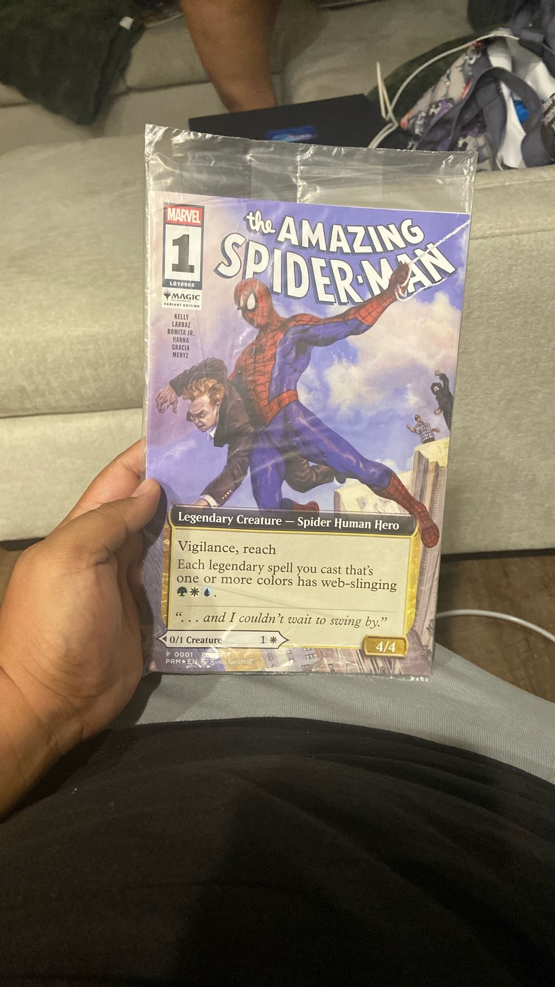 Magic The Gathering Spider-Man Comic Book