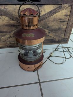 Boat lantern, Toplicht made in Holland