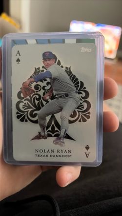 Nolan Ryan all ace’s card