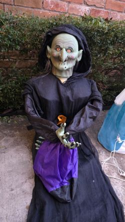 Gemmy 2010 Prop Witch Please Read