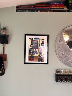 Framed Star Wars Bob's Burgers Mashup Art Print
