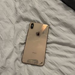 iPhone Gold Xs Max Locked