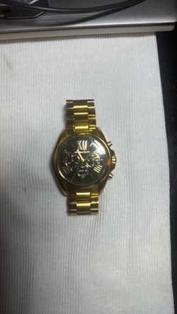 Michael Kors Gold-Tone Chronograph Watch