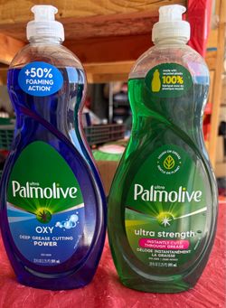 Palmolive Antibacterial & Ultra Strength Dish Soap ( $5 )