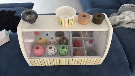 Wooden Pretend Play Ice Cream Shop Set – $20 OBO”